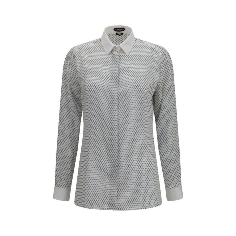 Tom Ford Multicolor Silk Pattern Women's Shirt
